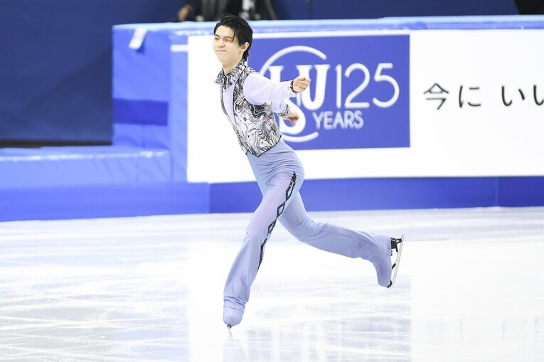 2017年2月、四大陸選手権のショートプログラム　©Asami Enomoto