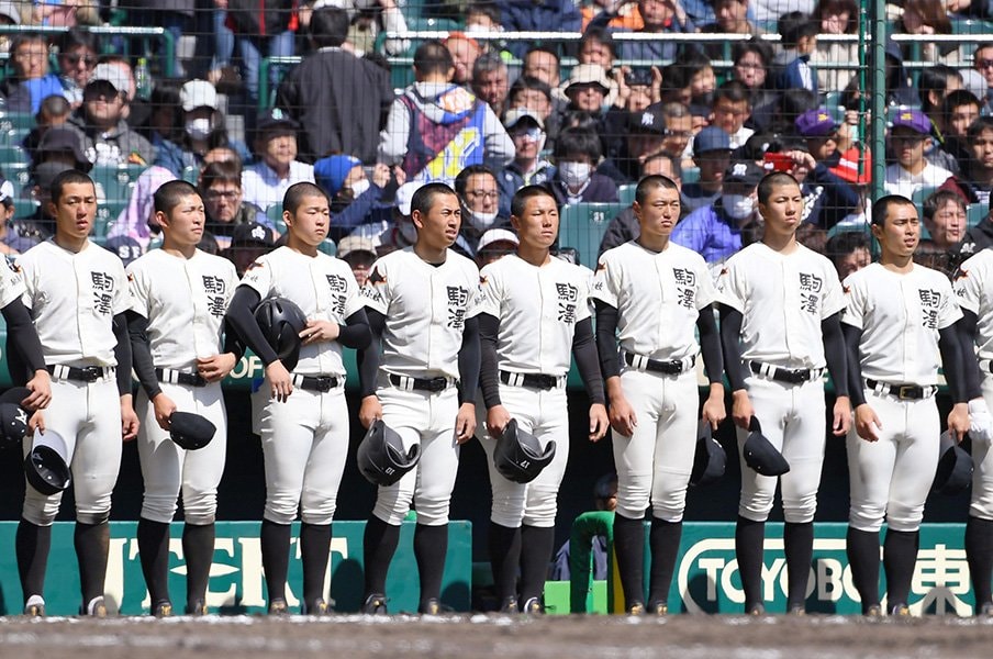 駒大苫小牧の応援が甲子園で復活。高校野球におけるブラバンの「力」。<Number Web> photograph by Kyodo News