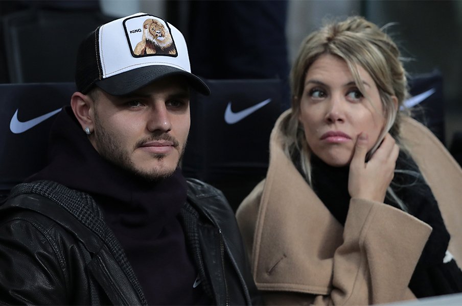 インテルの風紀を乱す毒婦ワンダ。夫イカルディは主将を剥奪され……。<Number Web> photograph by Getty Images