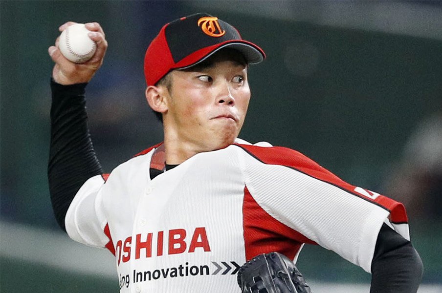 ドラフト候補投手を東芝で発見。岡野祐一郎は決して“炎上”しない。<Number Web> photograph by Kyodo News