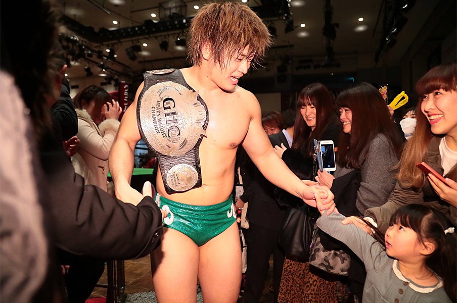 新体制ノアは何が変わる!?若き王者、清宮海斗の決意と魅力。<Number Web> photograph by PRO-WRESTLING NOAH