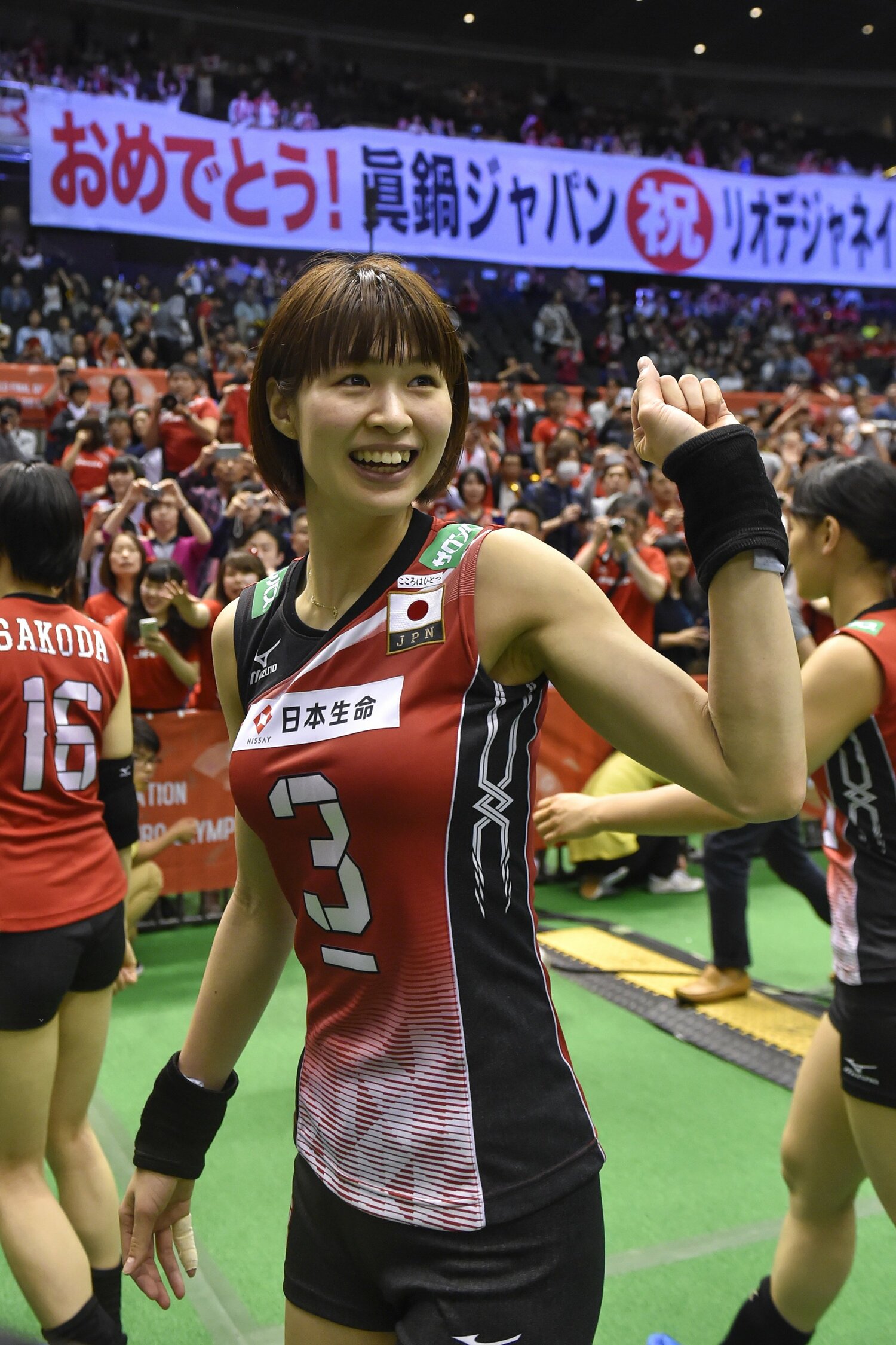 リオ五輪でキャプテンを務めた木村沙織　©︎Getty Images