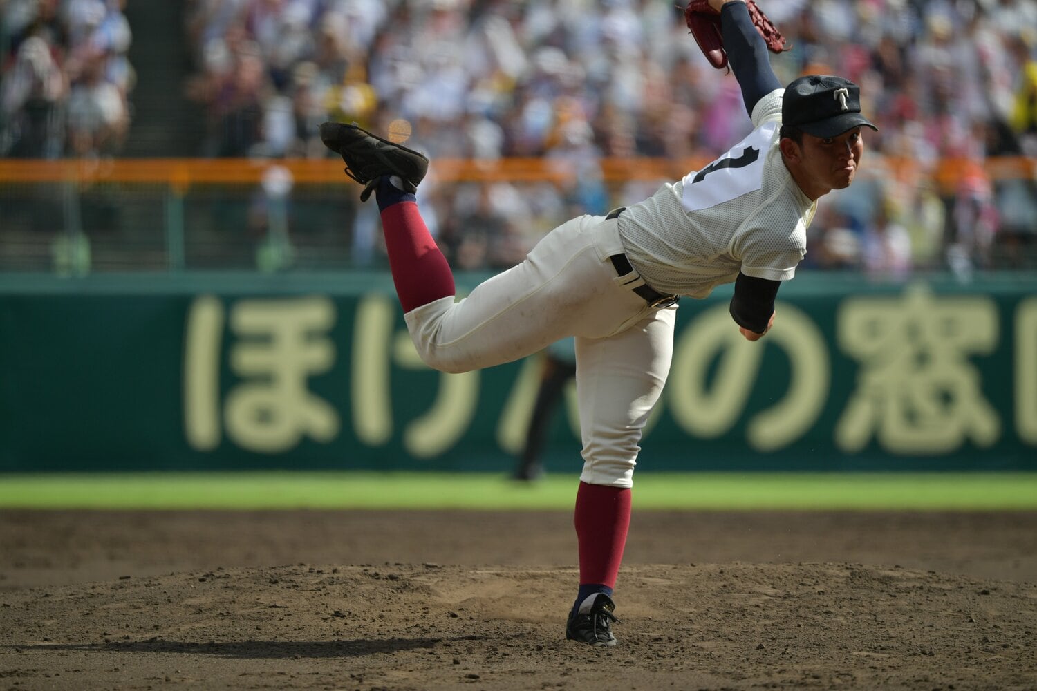 大阪桐蔭時代の柿木　©︎Hideki Sugiyama