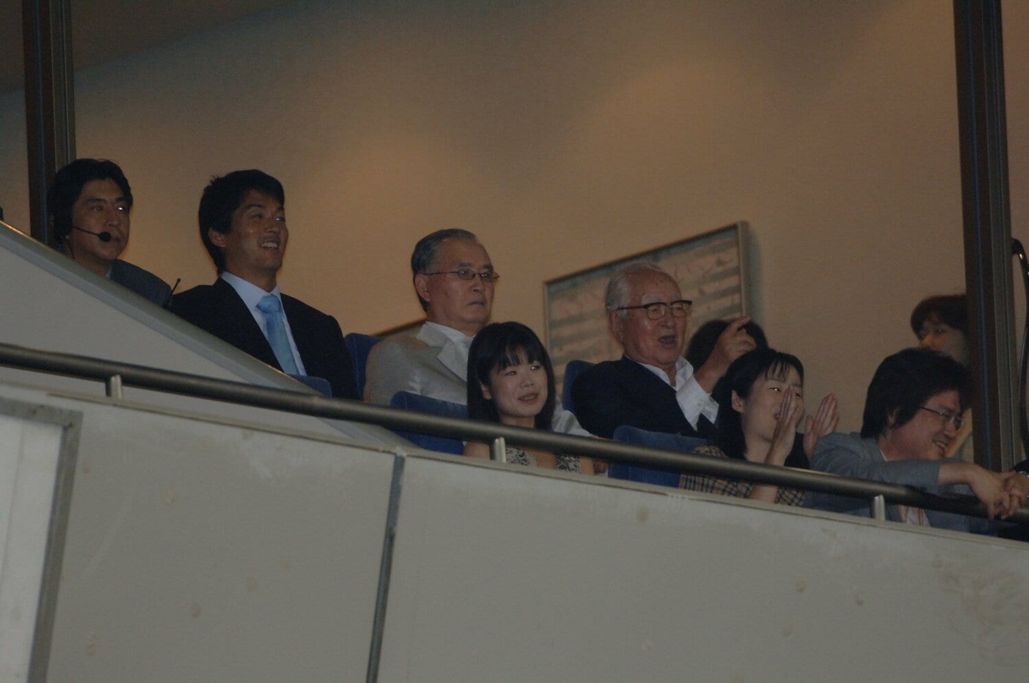 長嶋茂雄終身名誉監督らと東京ドームで観戦したことも　©BUNGEISHUNJU