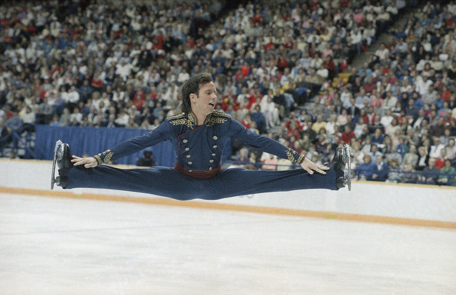 カルガリー五輪で金メダルを獲得したボイタノの演技　©AFLO