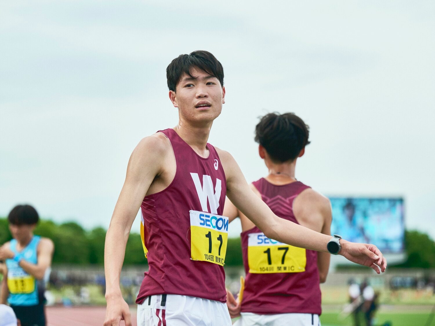 期待の大きいルーキー・鈴木はユニバで5000mに出場予定　©Yuki Suenaga