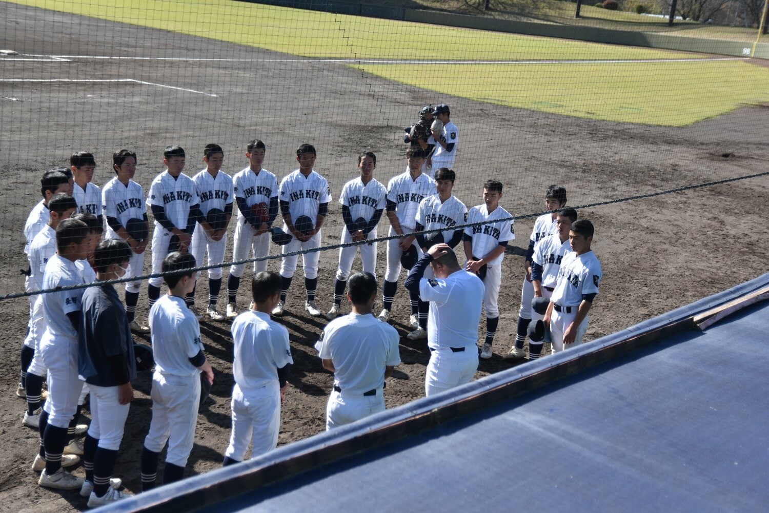 伊那北野球部は現在部員数27人。これまで夏の甲子園に3回出場している
