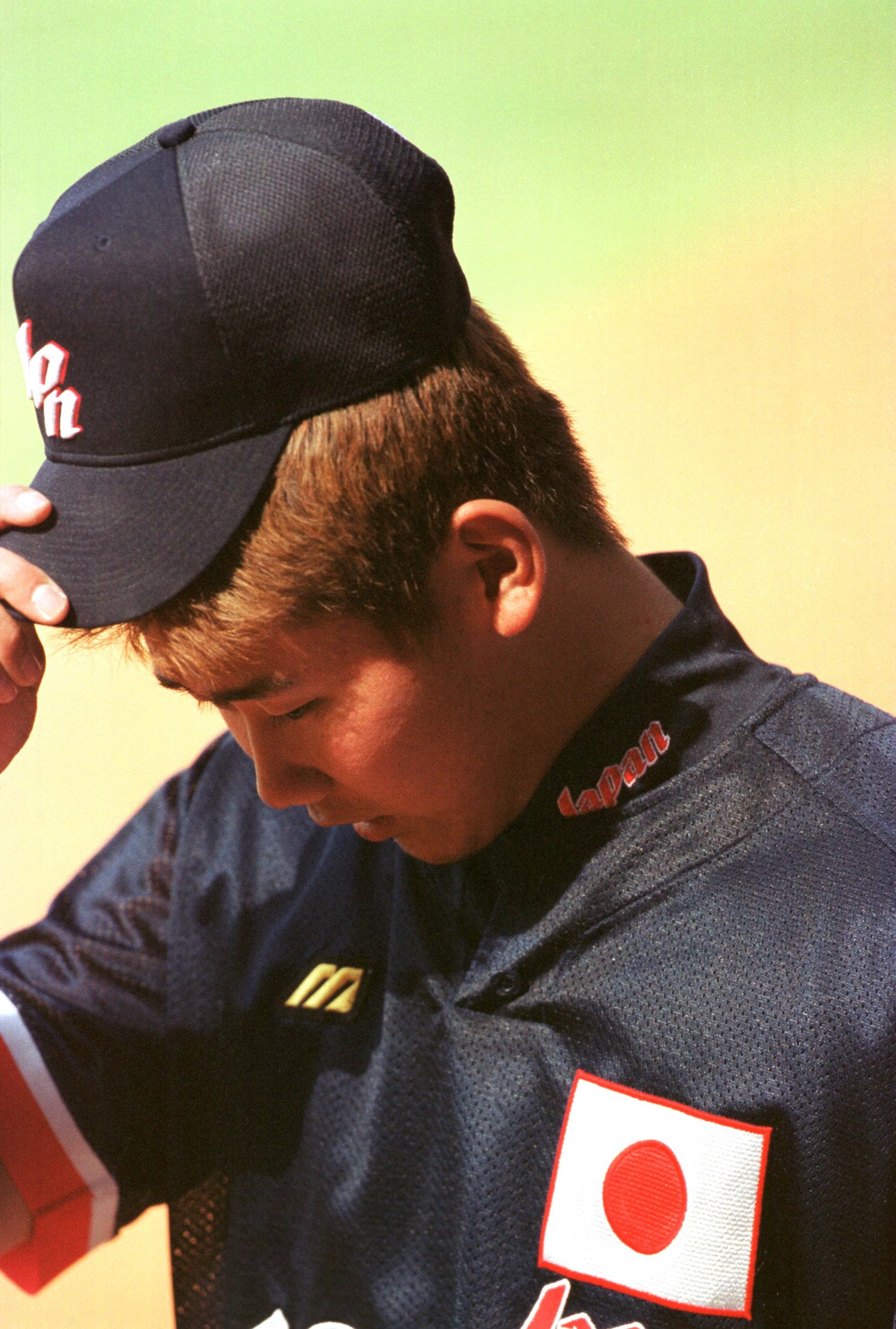 写真は翌2000年シドニー五輪で。プロ・アマ混合でのぞんだが、五輪の野球では初めてメダルを逃した　©JMPA