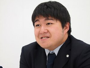 日本ハムの通訳に1月から就任した野茂貴裕氏。偉大な父・英雄氏の存在ゆえに周囲から特別視されることにも「慣れてます」と笑う姿は頼もしい限りだ。