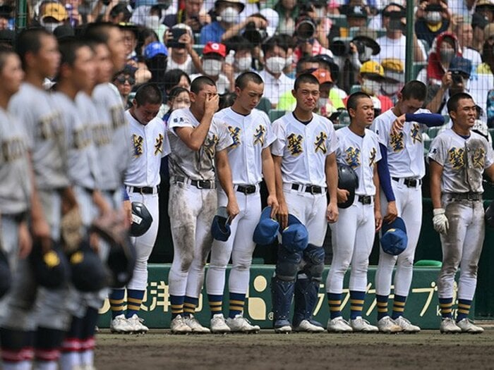 “14年前の惨敗”で聖光学院が誓った「人を獲らないで日本一を」初の甲子園ベスト4も仙台育英に…「この大敗もまた壁なのかな」＜Number Web＞ photograph by Hideki Sugiyama