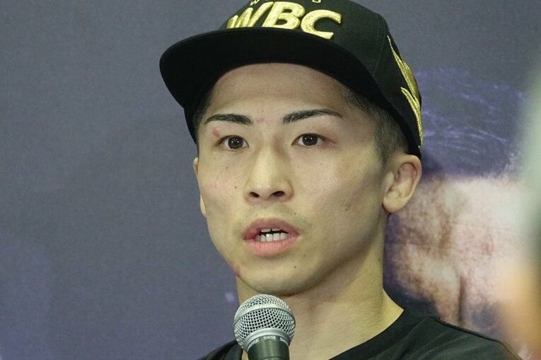 試合後の井上尚弥　©Koji Fuse