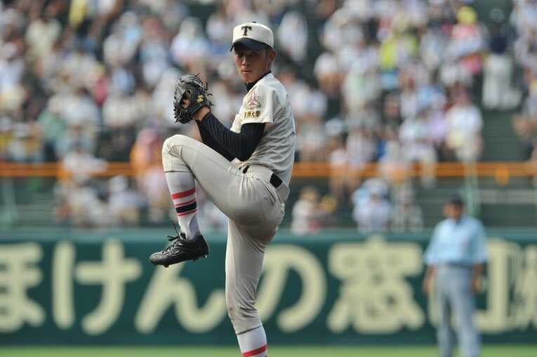 東洋大姫路時代の原樹理　©Hideki Sugiyama