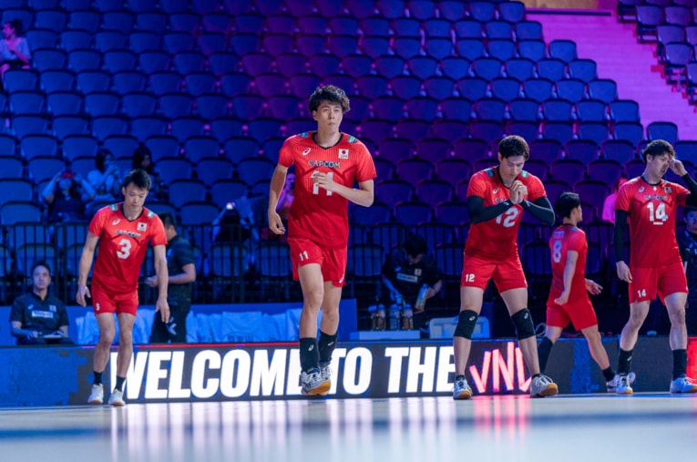 2023年ネーションズリーグ（フランス大会）©︎FIVB