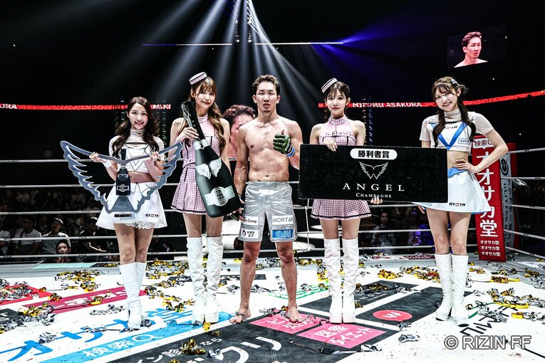 『超RIZIN.4』朝倉未来vs.クレベル・コイケ　©RIZIN FF