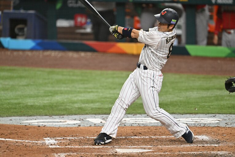 「不動の2番打者」として活躍した近藤健介　©Naoya Sanuki