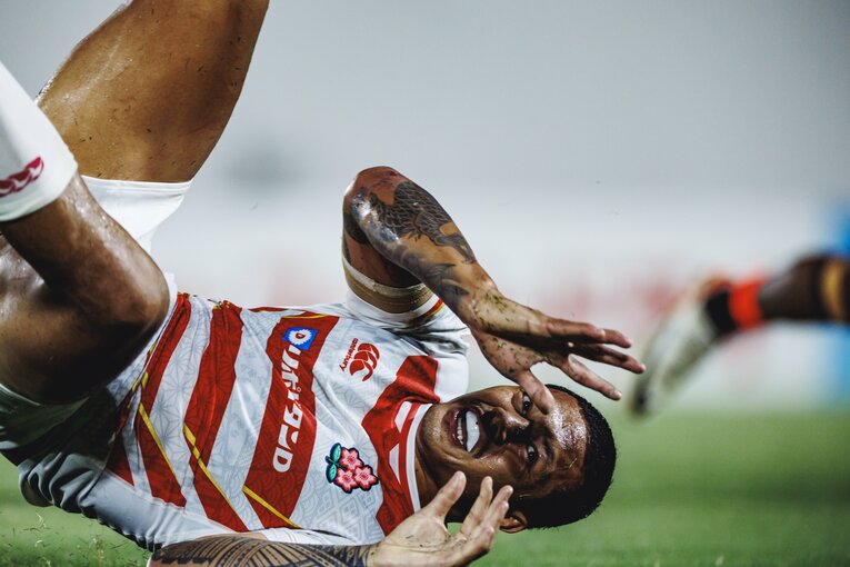 WTBマロ・ツイタマ（静岡ブルーレヴズ）©︎Kiichi Matsumoto