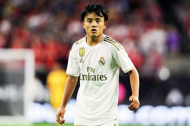 2019年、レアル・マドリー加入直後の久保建英。果たして「本物の銀河系の一員」となれる日が来るか ／ photograph by Getty Images