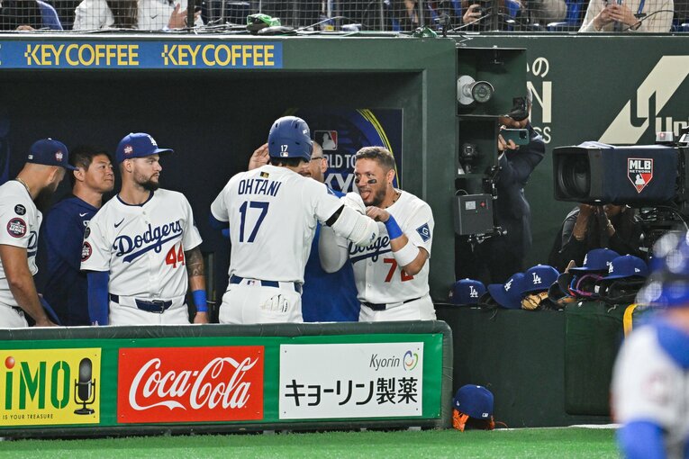 「天井当たった？」大谷さんドヤ顔→ポカン顔HRの一部始終（全11枚の5枚目）　©Nanae Suzuki