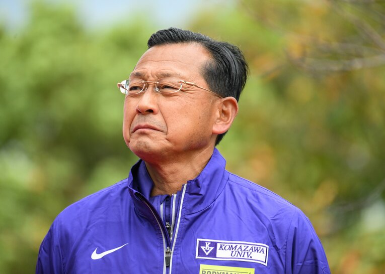 田澤が4年となるも充実の戦力で今季を迎えた大八木監督　©Nanae Suzuki