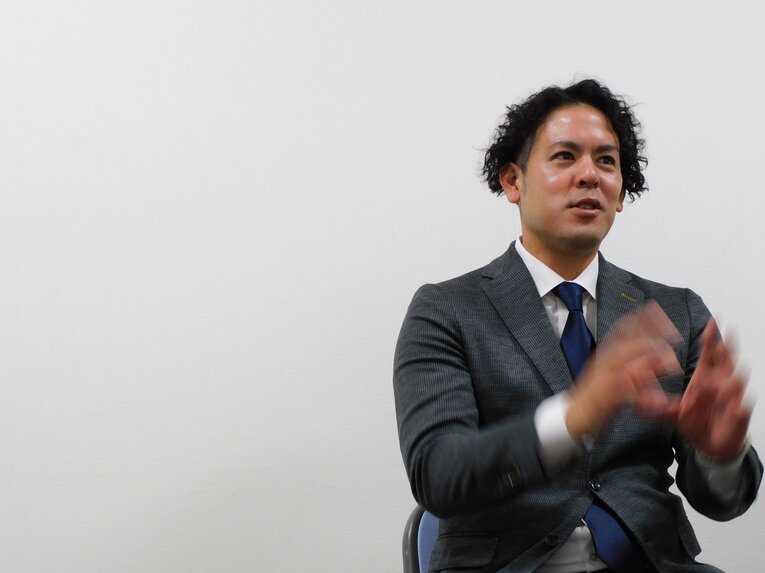 現役時代を振り返る比嘉コーチ　©︎Haruka Sato