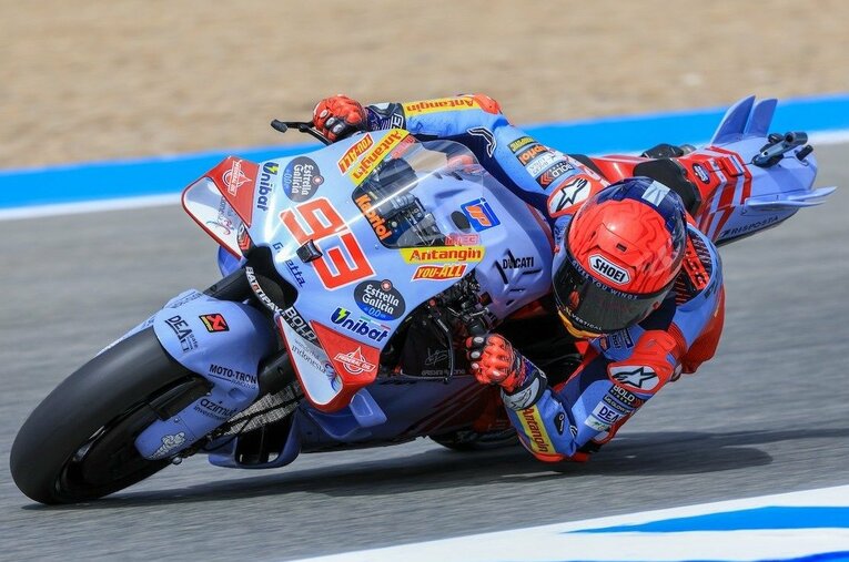 この2戦連続して決勝レースで2位となり、ホームレースでの移籍後初勝利に期待がかかるマルケス ／ photograph by Satoshi Endo