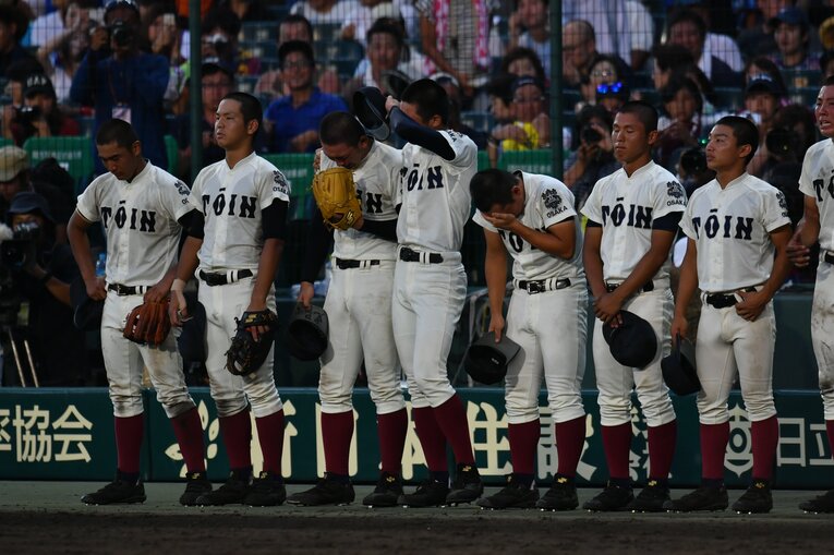 2017年夏の甲子園は3回戦で仙台育英に敗れた　©Hideki Sugiyama