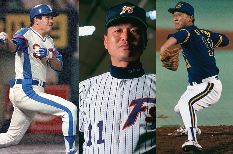 プロで偉大な実績を残した谷沢健一、大島康徳、佐藤義則は殿堂入りしていない。ぜひ偉大な野球人を表彰してほしいものだ ／ photograph by Kyodo News/Sports Graphic Number