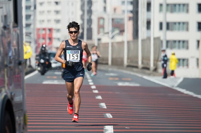 服部勇馬 ／ photograph by Nanae Suzuki