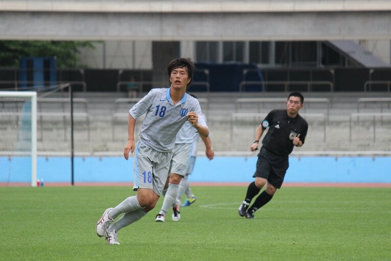 高校時代の小川航基　©︎Takahito Ando