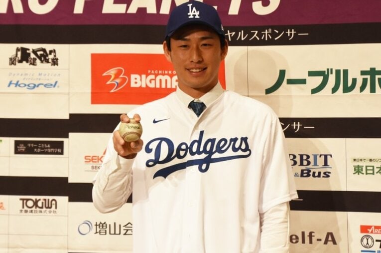 ドジャースとマイナー契約を結んだ松田康甫。小山田コーチが語る舞台裏と、近年BC茨城に有望選手が集まる理由とは ／ photograph by Ibaraki Astro Planets