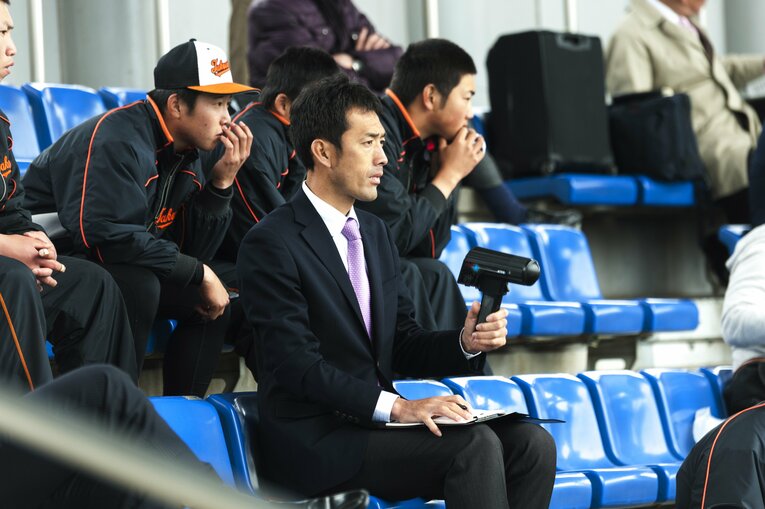 現在は巨人のアマチュア担当スカウトとして活躍中だ　©Wataru Sato