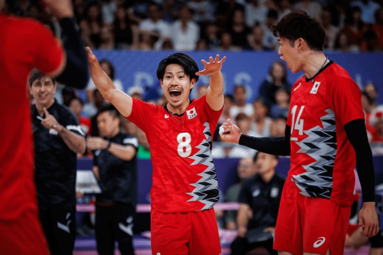 パリ五輪 アルゼンチン戦　©︎Volleyball World