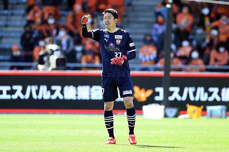 清水の権田修一©Masashi Hara