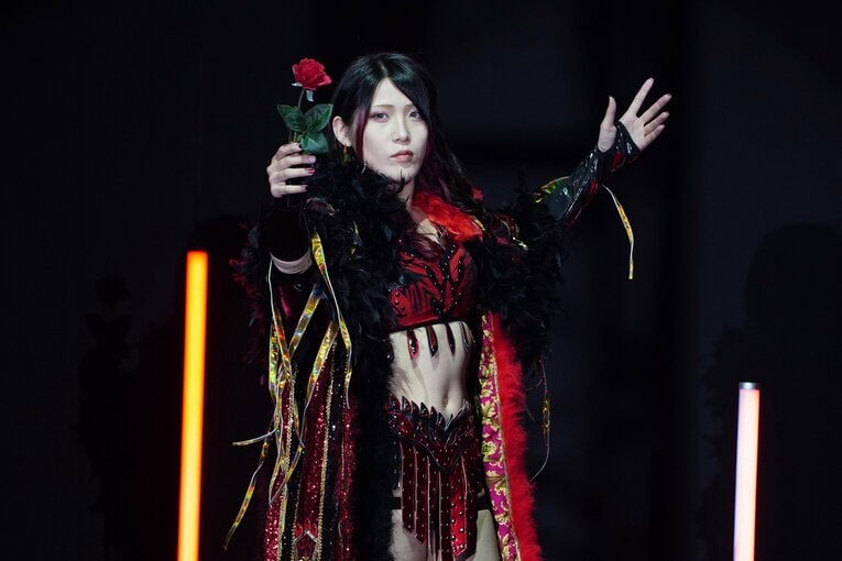 7月23日、大田区総合体育館。アメリカから戻った林下詩美は、帰国第1戦となる『5★STAR GP』のリングに向かった