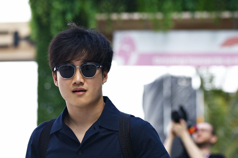 アメリカGP（マイアミ）の角田裕毅　©Red Bull Content Pool