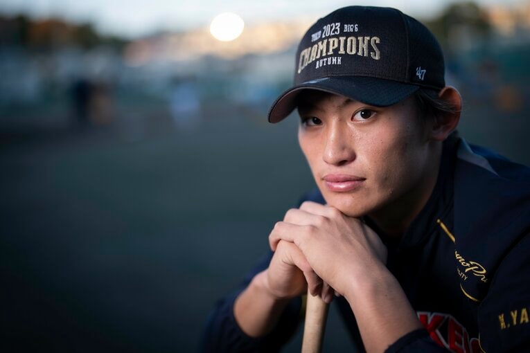 常松広太郎（慶應大野球部4年）　©Masaki Fujioka