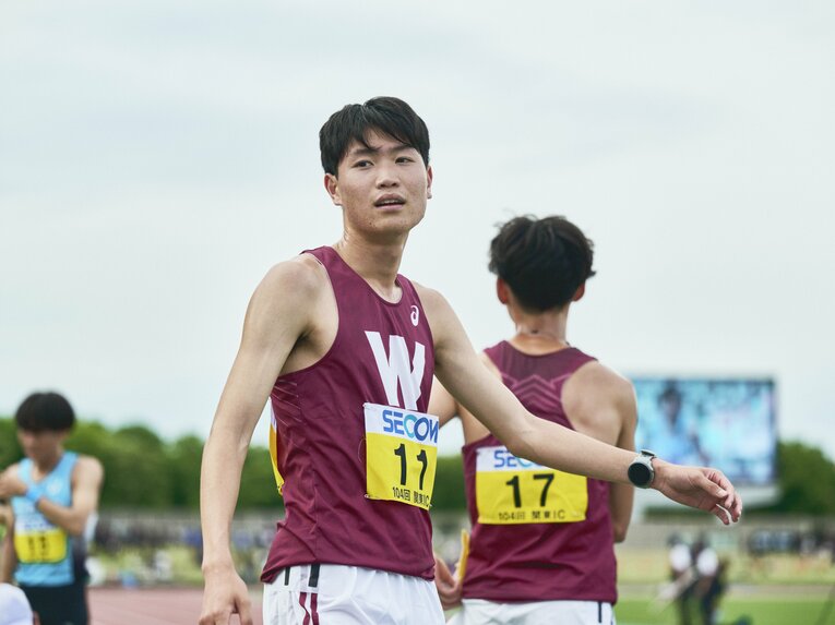 期待の大きいルーキー・鈴木はユニバで5000mに出場予定　©Yuki Suenaga