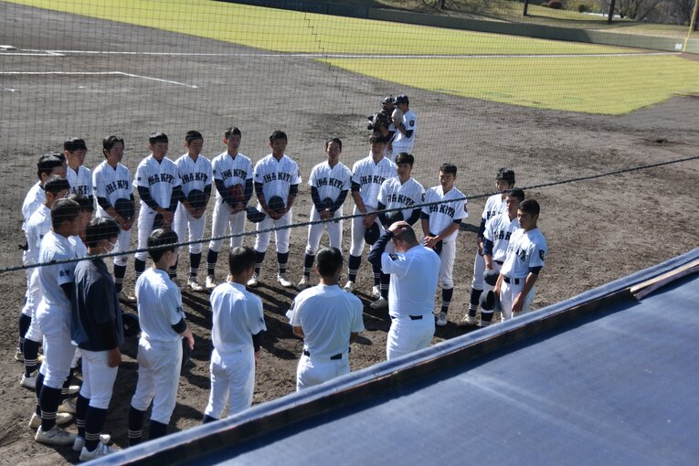 伊那北野球部は現在部員数27人。これまで夏の甲子園に3回出場している