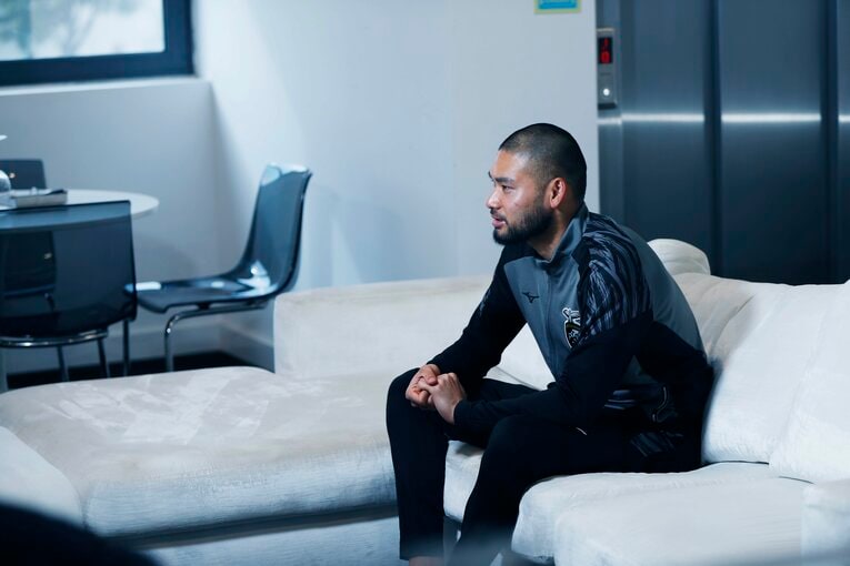 今回のインタビューはポルティモネンセのクラブハウスで行った　©Daisuke Nakashima