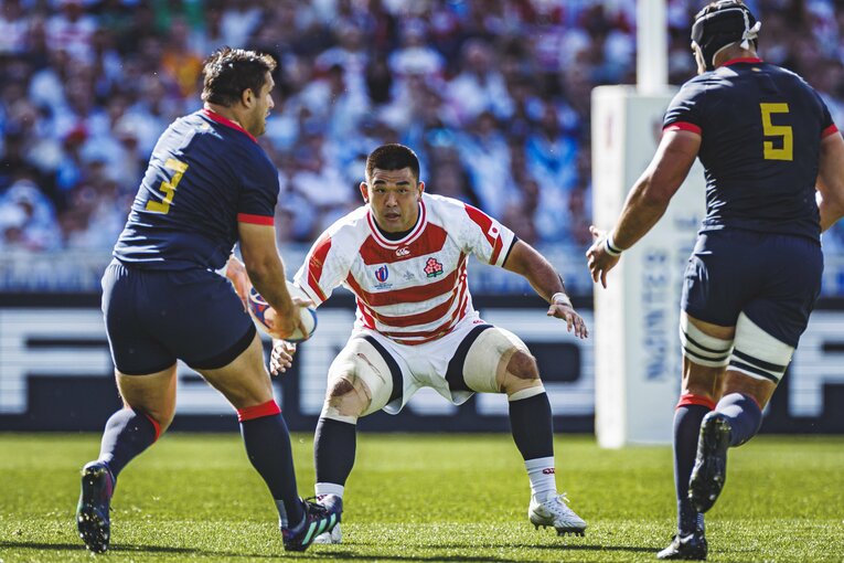 具智元（2023年ラグビーW杯アルゼンチン戦）　©︎Kiichi Matsumoto