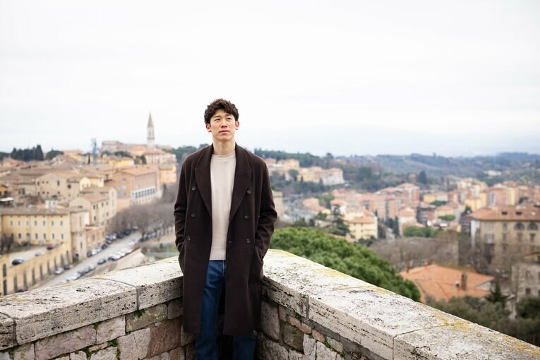 アスリートとして初めてトッズフレンズに就任した石川祐希　©︎Takahisa Hirano