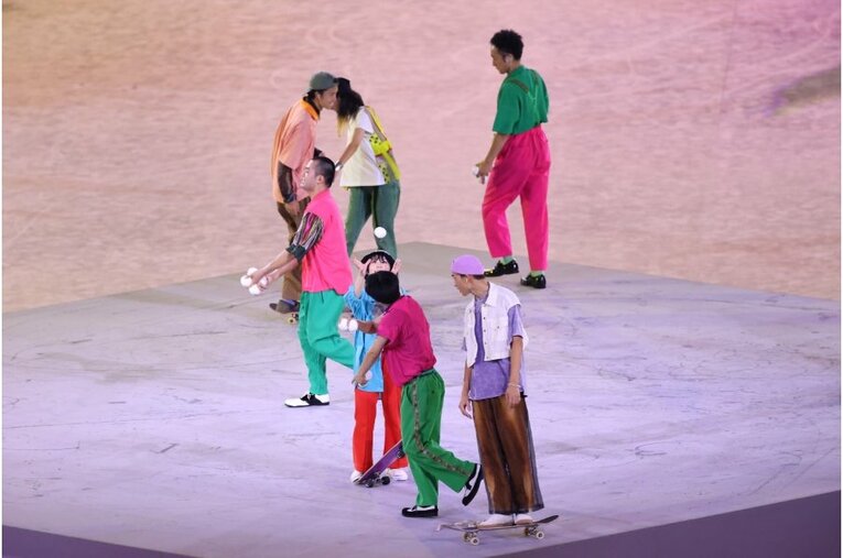 新着写真で振り返る東京五輪閉会式(40) ／ photograph by JMPA