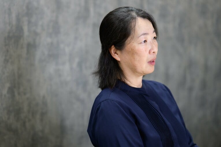 取材に応じてくれた吉川博子さん（旧姓・津雲）©︎Miki Fukano