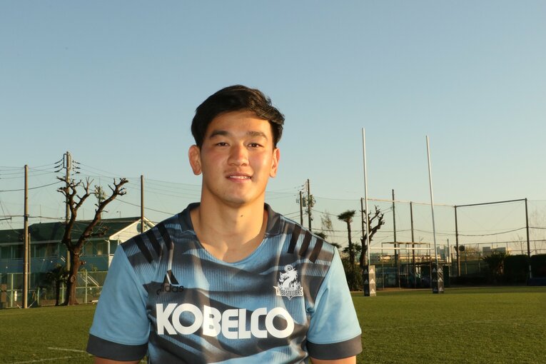 コベルコ神戸スティーラーズの李承信 ©Nobuhiko Otomo