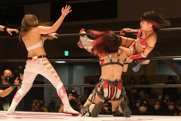 2022年スターダムにて　©Norihiro Hashimoto