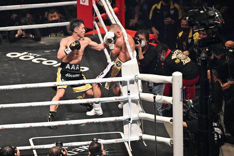 2022年12月13日／ポール・バトラー戦（WBA・WBC・IBF・WBO世界バンタム級王座統一戦）©Naoya Sanuki