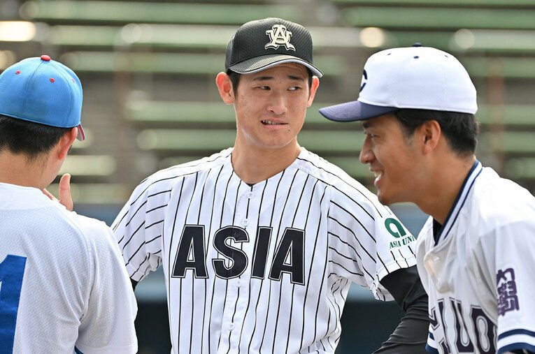 中日が“外れ1位”で交渉権を獲得した草加　©Hideki Sugiyama