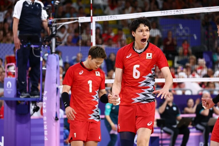 パリ五輪 アルゼンチン戦　©︎Ryosuke Menju/JMPA