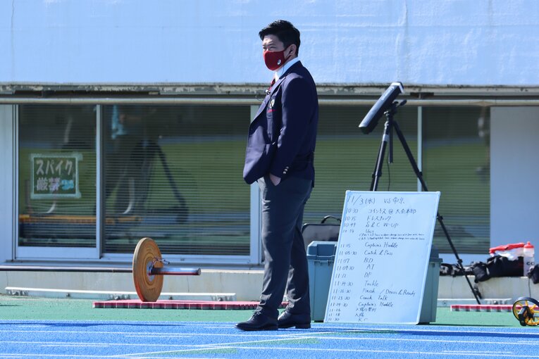 今季から早稲田大学の指揮を託された大田尾監督　©︎Ryotaro Hashiguchi