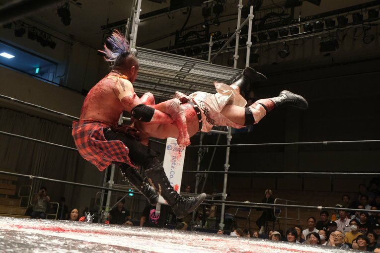 デスマッチのカリスマ・葛西純　©Norihiro Hashimoto